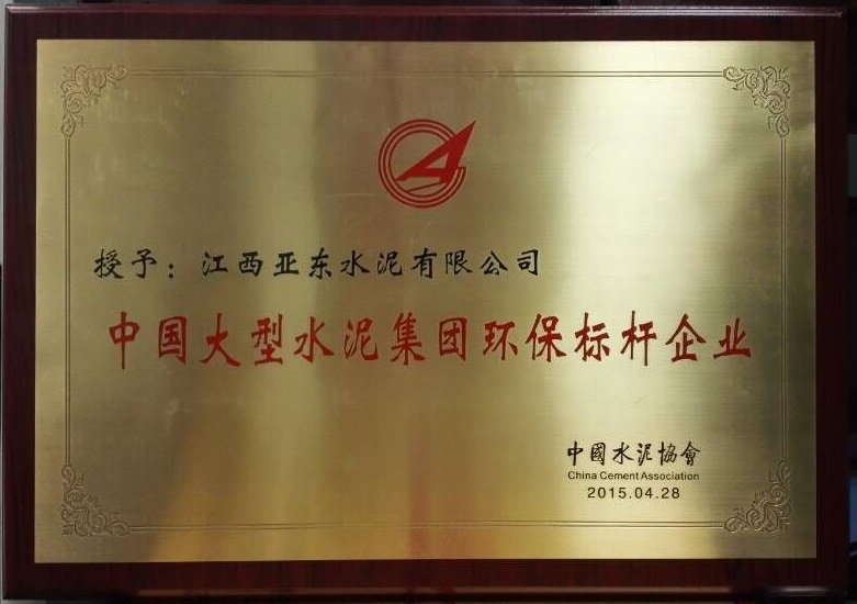 大型水泥集團環(huán)保標(biāo)桿企業(yè)（江西亞東）
